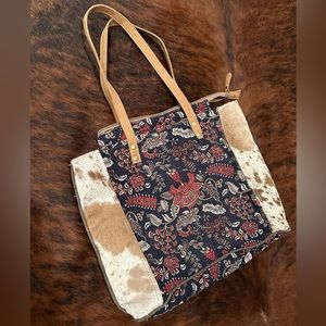 Myra cowhide bag
